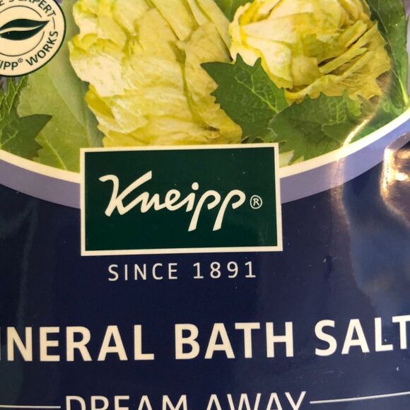 Kneipp Mineral Bath Salt Dream Away Valerian Hops 2.1 Oz New in Package - Picture 3 of 10